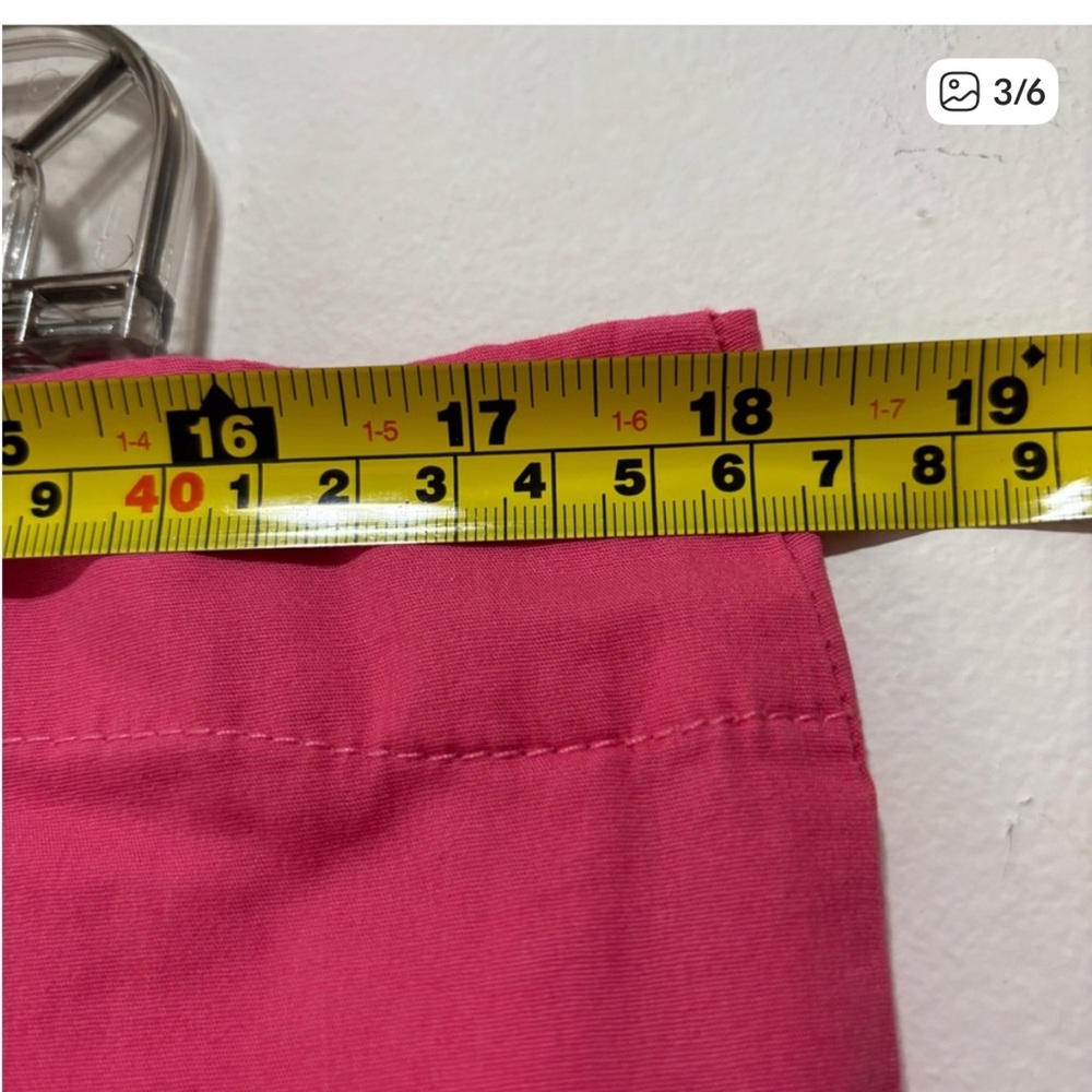 Caribbean Joe Pink Bermuda Shorts Size 16 High waisted Casual Summer - Picture 4 of 7